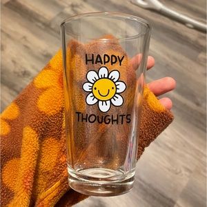 🌼SET OF 3- Handmade Pint Glass🌼
